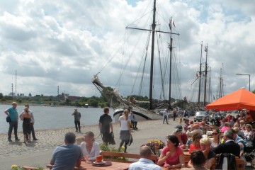 Kieler Woche - Liegeplatz Tiessenkai